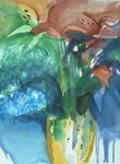 Q14 FEUERLILIEN/VASE